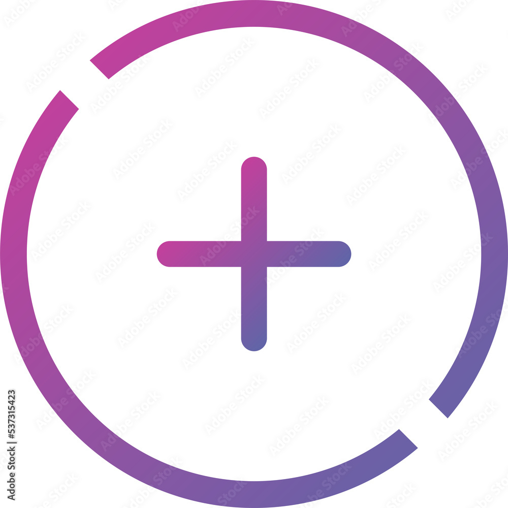 Fototapeta premium Add ui icon