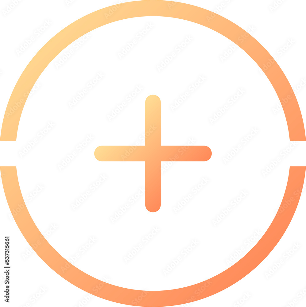 Obraz premium Add ui icon 