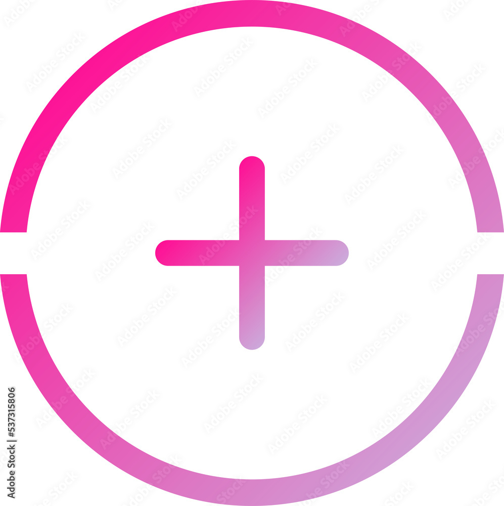 Fototapeta premium Add ui icon 