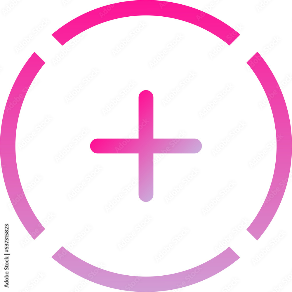 Fototapeta premium Add ui icon