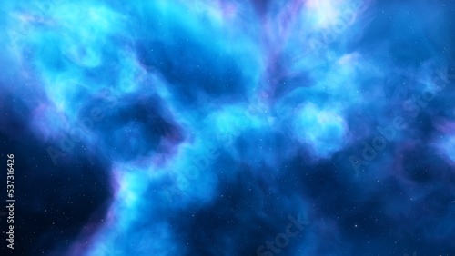 Deep space nebula with stars. Bright and vibrant Multicolor Star field Infinite space outer space background with nebulas and stars. Star clusters  nebula outer space background 3d render 