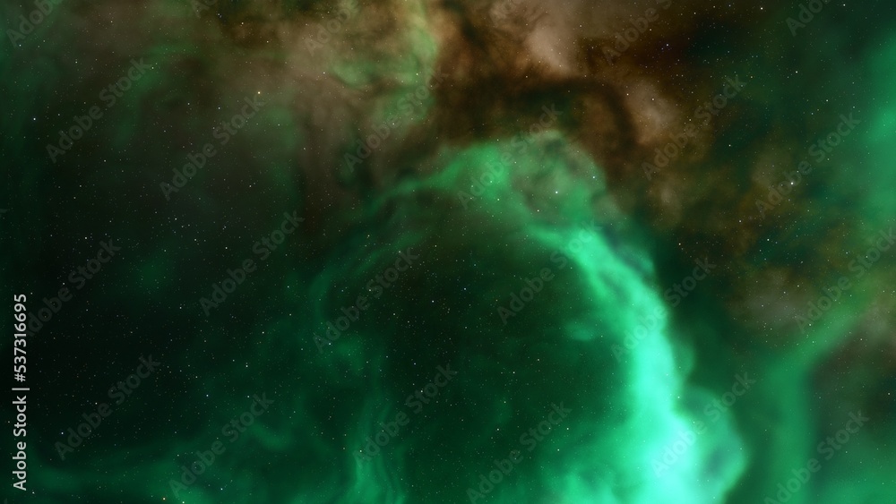 Obraz premium Space nebula, for use with projects on science, research, and education. Illustration 