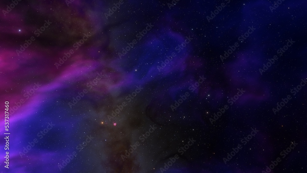 Fototapeta premium nebula gas cloud in deep outer space 