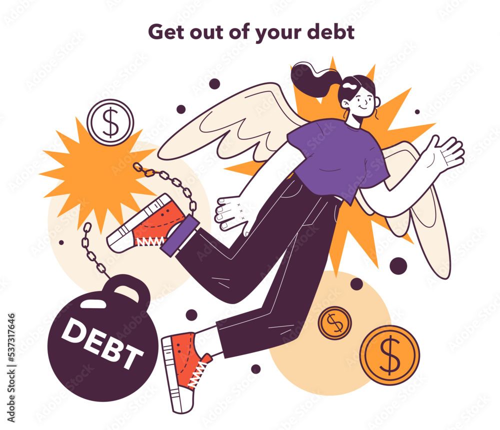 Prepare for recession advice. Get out of your debt in conditions