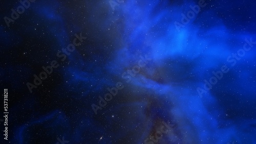 Night sky - Universe filled with stars, nebula and galaxy 