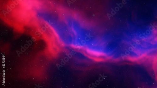 Space nebula, for use with projects on science, research, and education. Illustration 