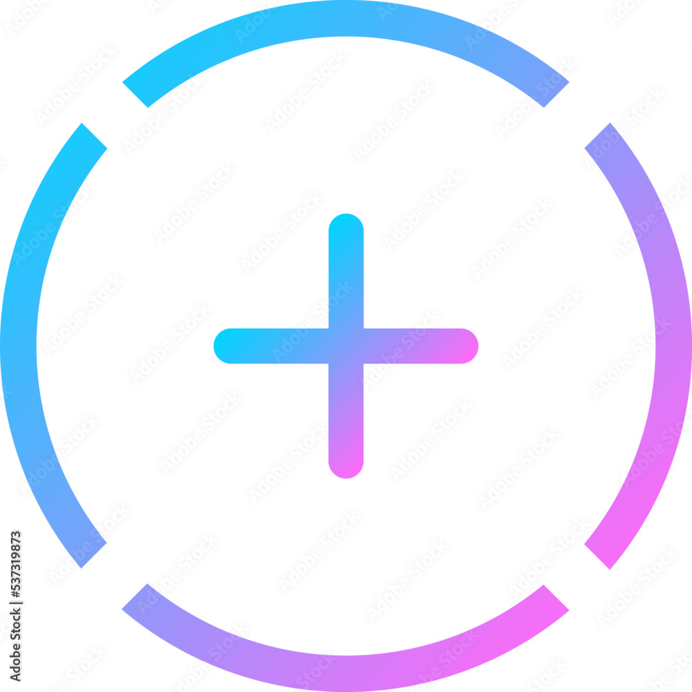 Fototapeta premium Add UI Icon