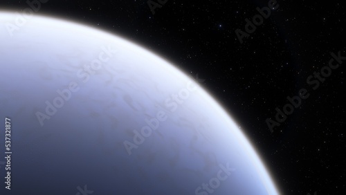 Abstract planets and space background 