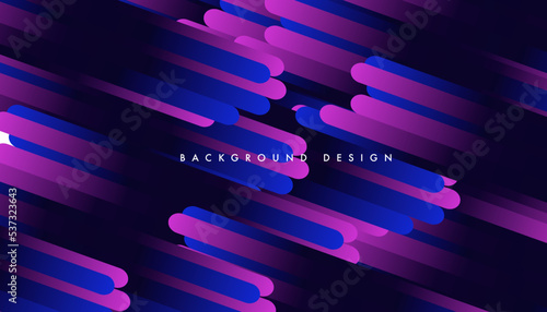 Abstract spots background Modern Stripes futuristic concept illustration 3d