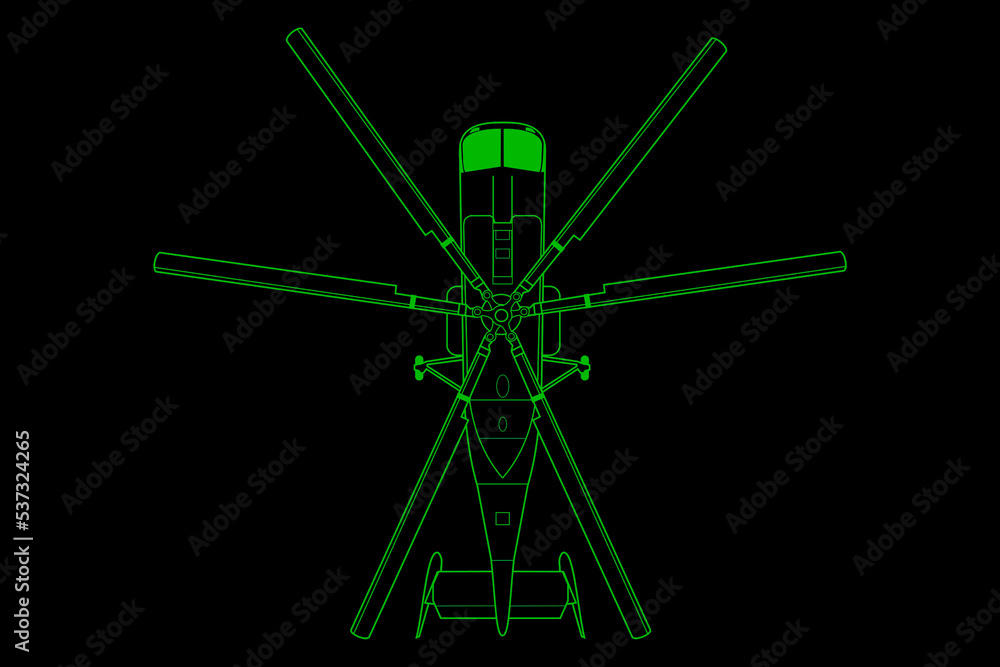 Helicóptero de dos rotores