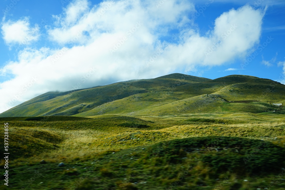 Campo Imperatore, Gran Sasso mountain chain, Abruzzo, Italy Campo Imperatore, Gran Sasso mountain chain, Abruzzo, Italy