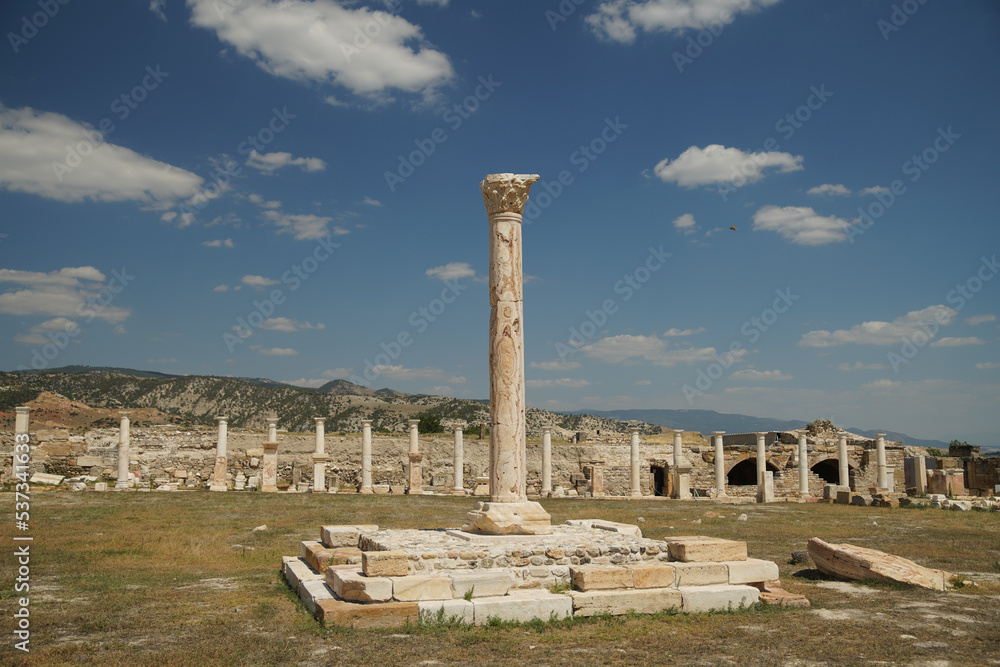 Tripolis on the Meander Ancient City in Denizli, Turkiye