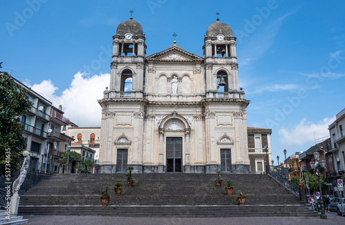 Beautiful church in Zafferana Etnea