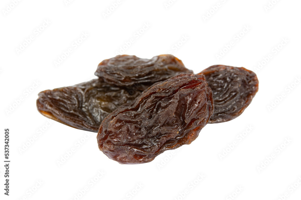 Raisins isolated on white background with clipping path . Raisins isolated on white background with clipping path .