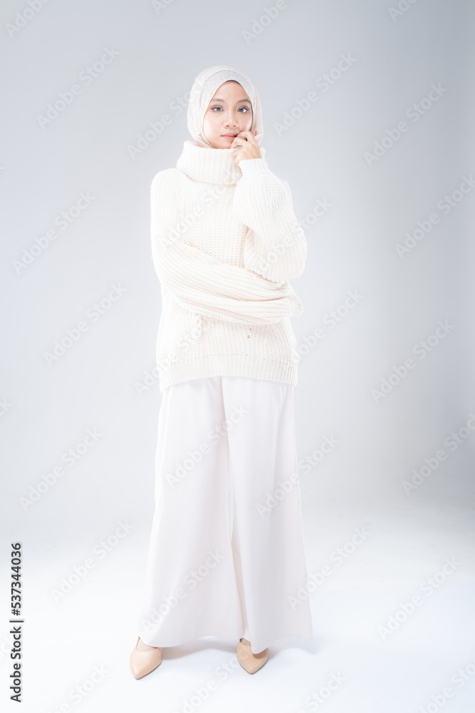 muslim model with hijab