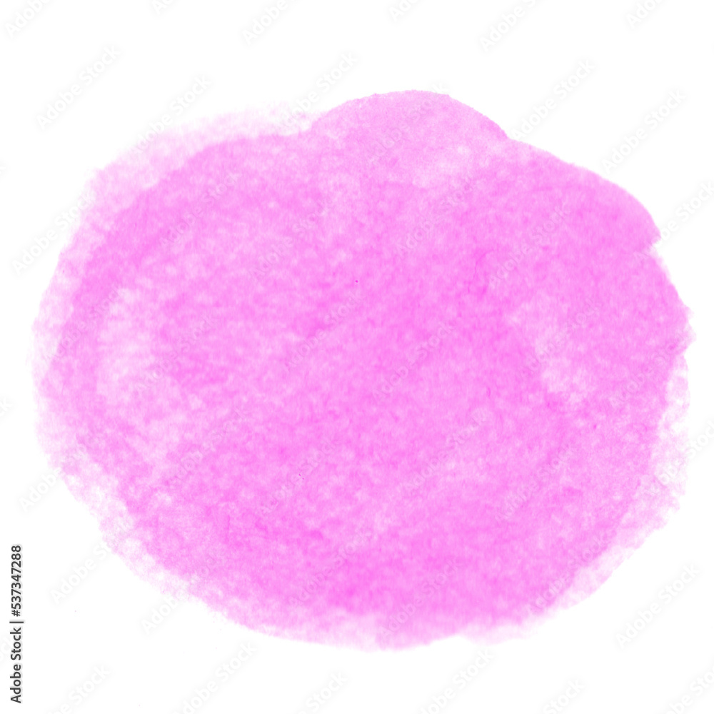 Pink Watercolor Paint Stain Background