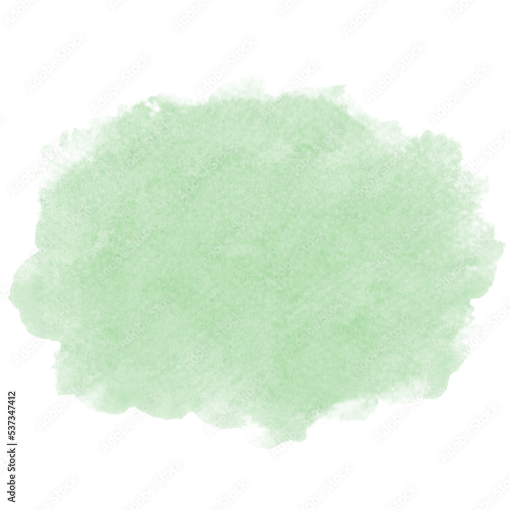 Green Watercolor Paint Stain Background Green Watercolor Paint Stain Background