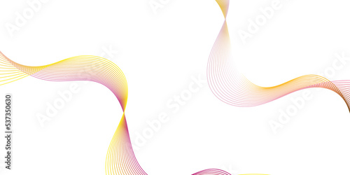 Abstract modern multicolored wavy stylized lines background. blending gradient colors. You can use for Web, Texture, Wallpaper, Template, Desktop background, Business banner, poster design.