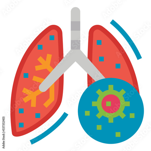 disease flat icon