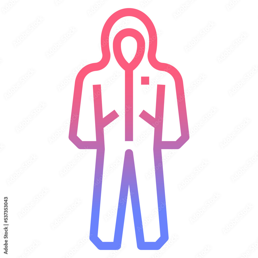 protective line gradient icon protective line gradient icon