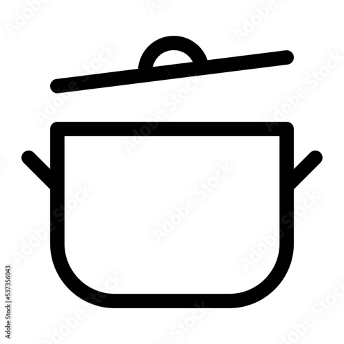 boiling pan open icon