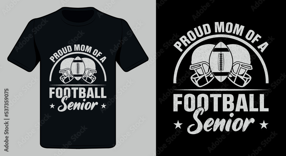 American football t-shirt design