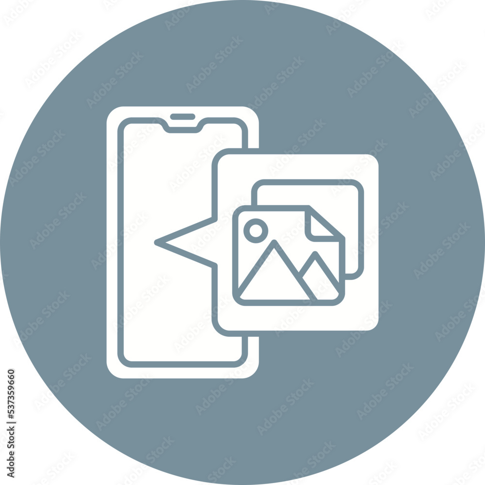 Gallery Multicolor Circle Glyph Inverted Icon Gallery Multicolor Circle Glyph Inverted Icon