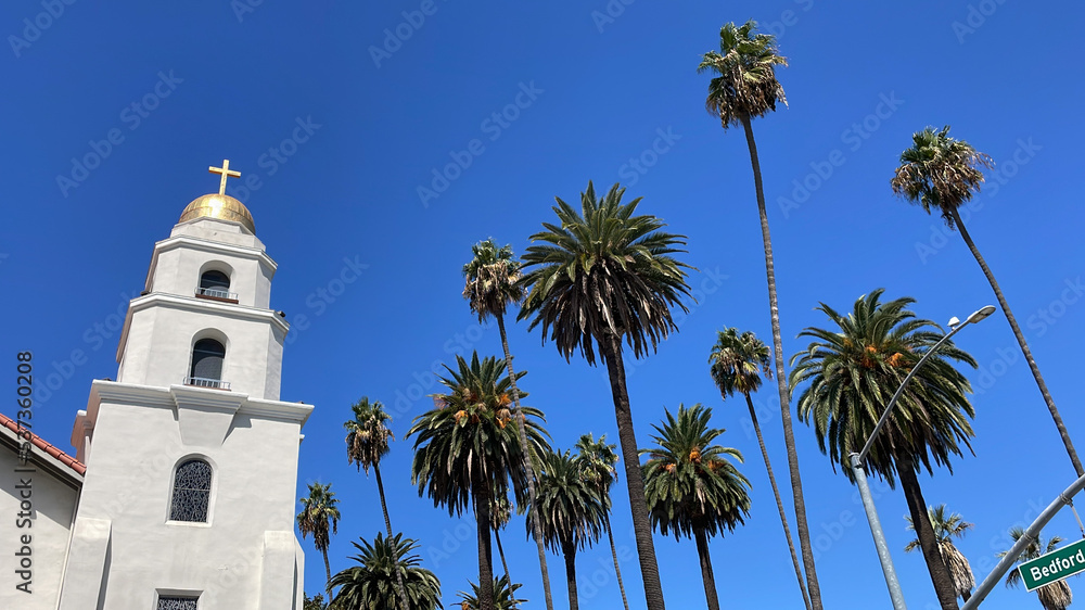 Church of the Good Shepherd in Beverly Hills, Los Angeles, California