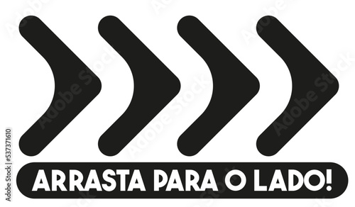 ARRASTA PARA O LADO