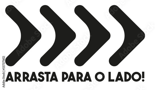 ARRASTA PARA O LADO