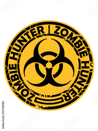 zombie hunter Halloween Zitat 