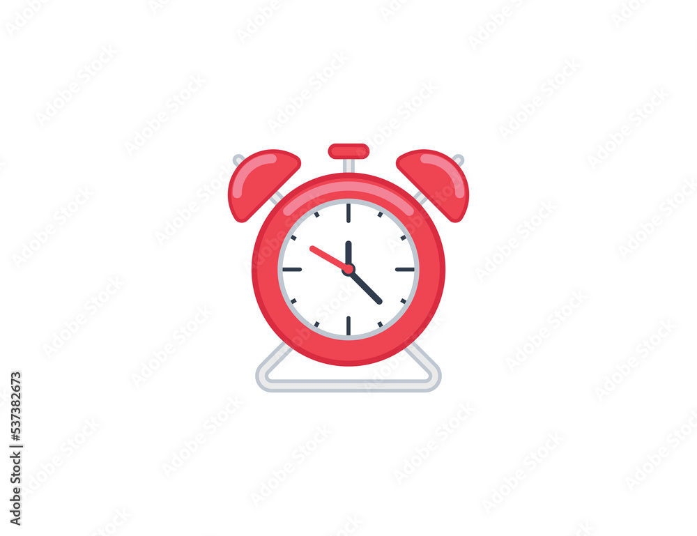 Alarm Clock vector isolated icon. Emoji illustration. Alarm Clock vector emoticon Alarm Clock vector isolated icon. Emoji illustration. Alarm Clock vector emoticon