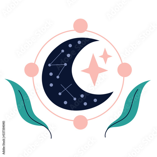 esoteric crescent moon