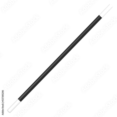 Canvastavla 3d rendering illustration of a magic wand