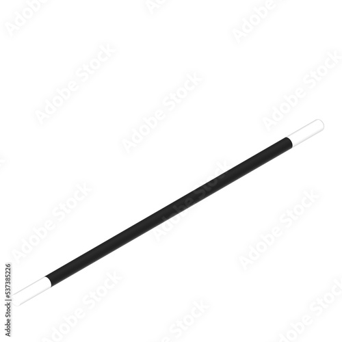 3d rendering illustration of a magic wand