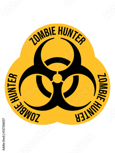 zombie hunter Halloween Zitat 
