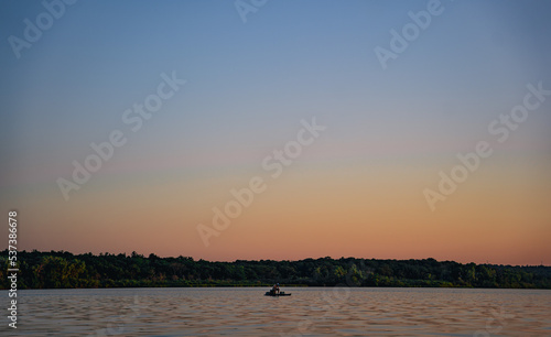 sunset on the lake © Bousley Productions
