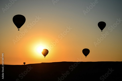 hot air balloons in cappadocia 