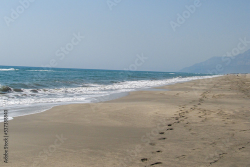 beach and sea