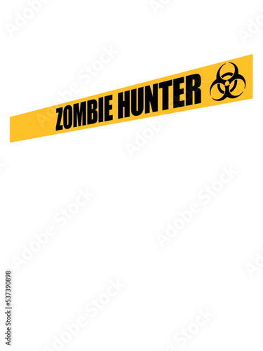 zombie hunter Halloween Zitat 