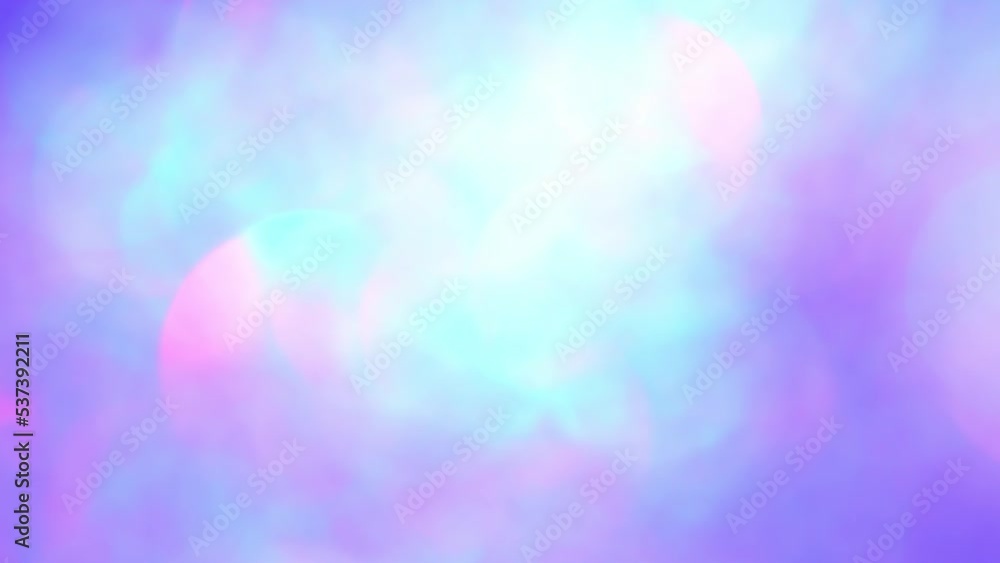Beautiful overflow of pastel colors. Smooth movement and transitions of large bokeh of blues, purples and pinks in light leaks. Gradient color mixing. Beautiful overflow of pastel colors. Smooth movement and transitions of large bokeh of blues, purples and pinks in light leaks. Gradient color mixing.