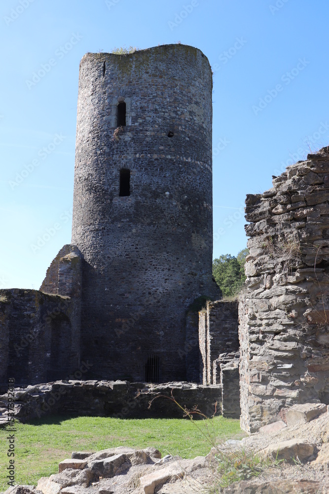 Burg Baldenau im Hunsrück.