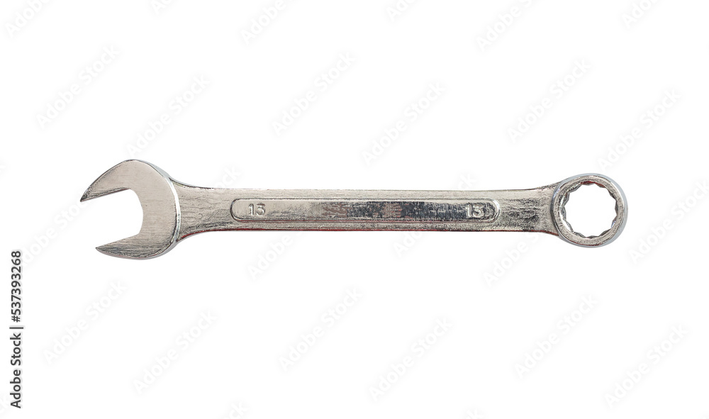 Stainless Wrench Jaw Spanner Tool isolated Stainless Wrench Jaw Spanner Tool isolated