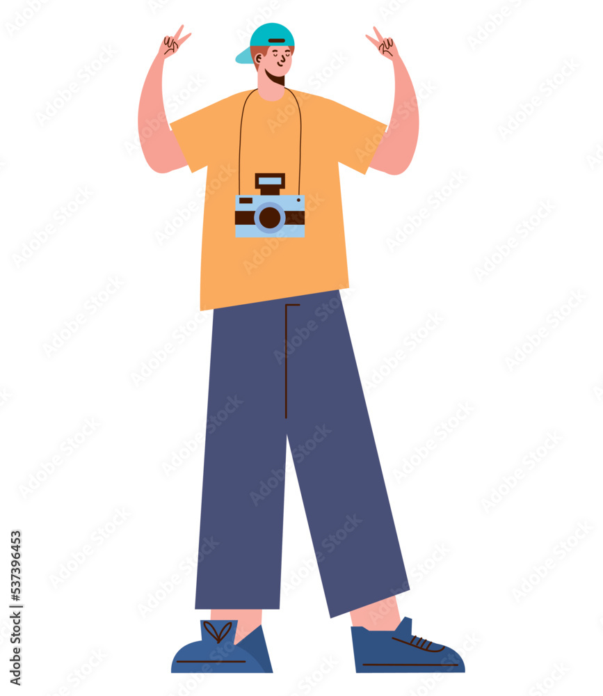 young photographer man young photographer man