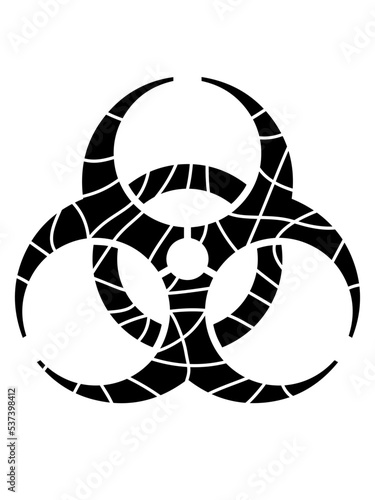 Biohazard Symbol Risse Design 