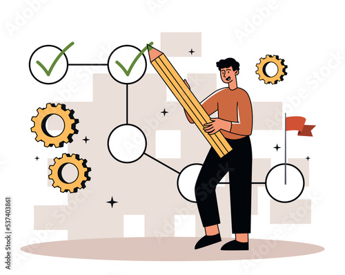 Project tracking concept