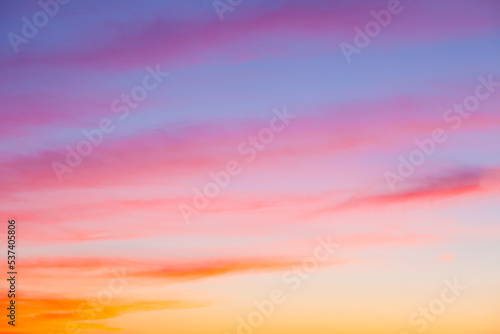 colorful sunset © mutai