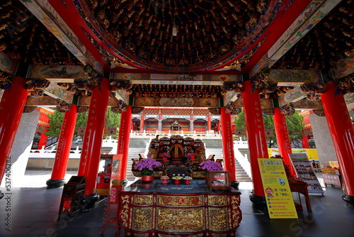 Wenwu Temple located at Sun Moon Lake National Scenic Area, Yuchi Township, Nantou County, Taiwan © leochen66