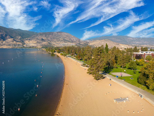 Skaha Lake Beach Penticton Okanagan Valley photo