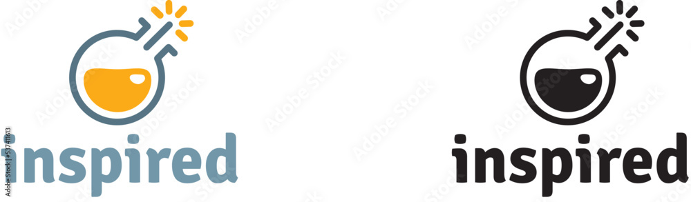 Inspired logo template Inspired logo template